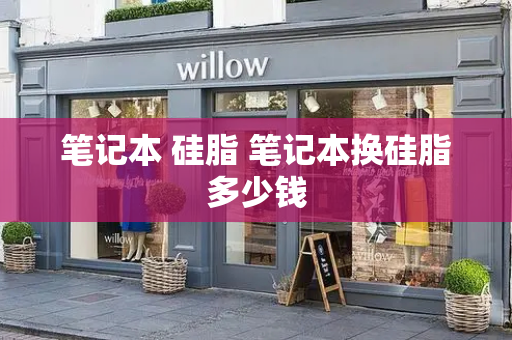 笔记本 硅脂 笔记本换硅脂多少钱-第1张图片-星选测评