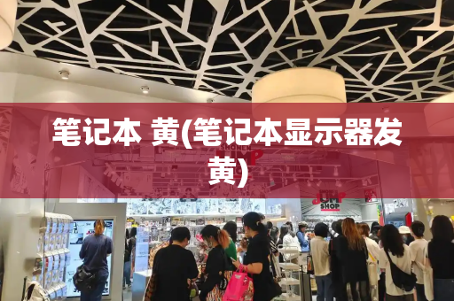 笔记本 黄(笔记本显示器发黄)