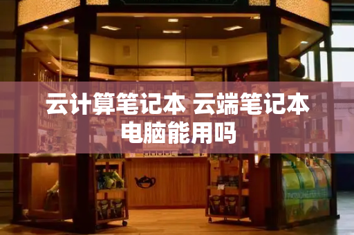 云计算笔记本 云端笔记本电脑能用吗-第1张图片-星选测评