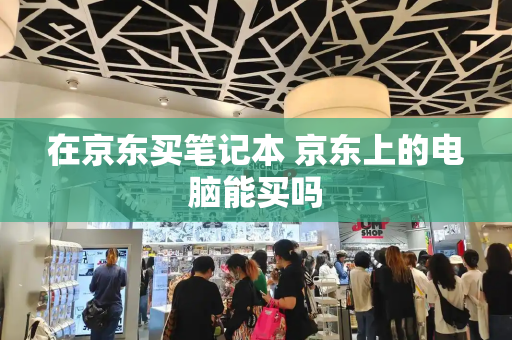 在京东买笔记本 京东上的电脑能买吗