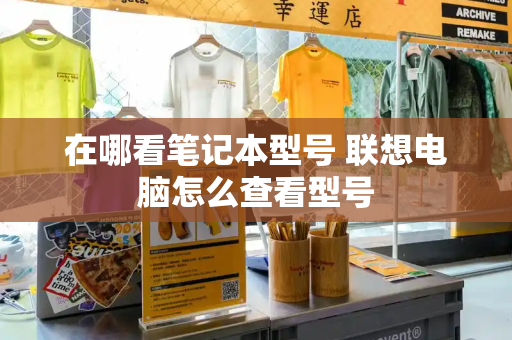 在哪看笔记本型号 联想电脑怎么查看型号-第1张图片-星选测评