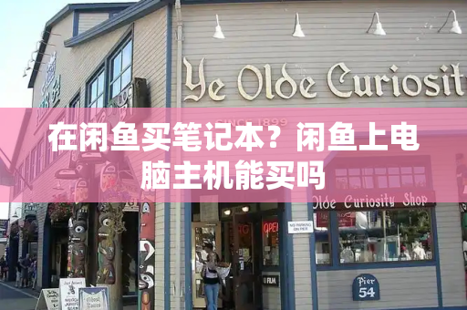 在闲鱼买笔记本？闲鱼上电脑主机能买吗