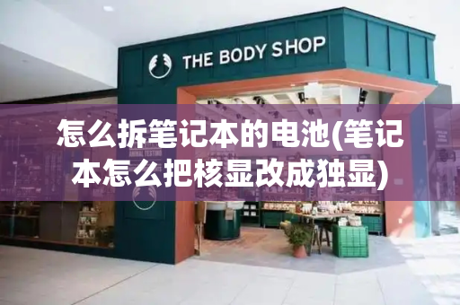 怎么拆笔记本的电池(笔记本怎么把核显改成独显)-第1张图片-星选测评