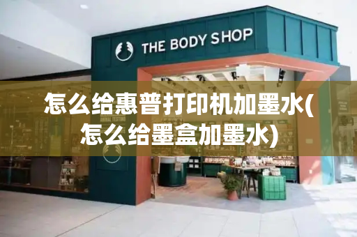 怎么给惠普打印机加墨水(怎么给墨盒加墨水)-第1张图片-星选测评