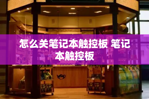 怎么关笔记本触控板 笔记本触控板-第1张图片-星选测评