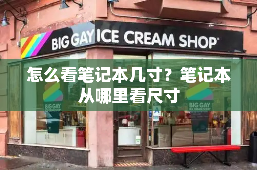 怎么看笔记本几寸？笔记本从哪里看尺寸-第1张图片-星选测评