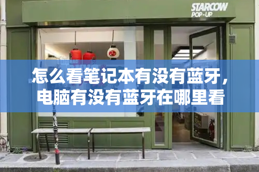 怎么看笔记本有没有蓝牙，电脑有没有蓝牙在哪里看