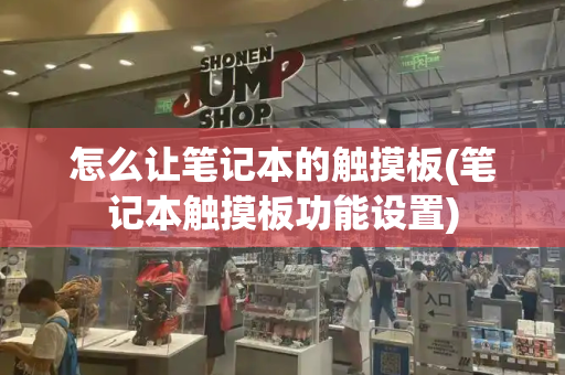怎么让笔记本的触摸板(笔记本触摸板功能设置)-第1张图片-星选测评