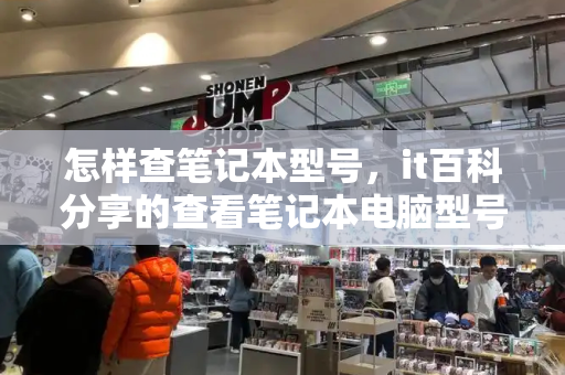 怎样查笔记本型号，it百科分享的查看笔记本电脑型号的方法