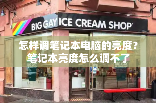 怎样调笔记本电脑的亮度？笔记本亮度怎么调不了