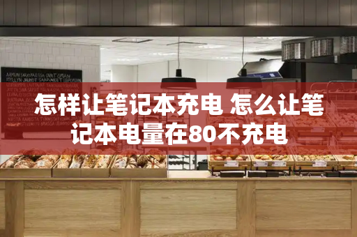怎样让笔记本充电 怎么让笔记本电量在80不充电-第1张图片-星选测评