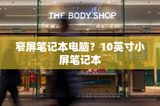 窄屏笔记本电脑？10英寸小屏笔记本-第1张图片-星选测评