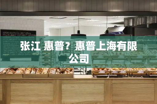 张江 惠普？惠普上海有限公司-第1张图片-星选测评