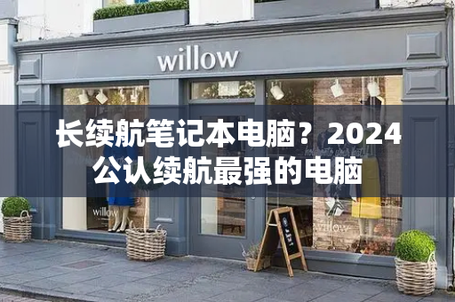 长续航笔记本电脑？2024公认续航最强的电脑