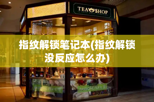指纹解锁笔记本(指纹解锁没反应怎么办)