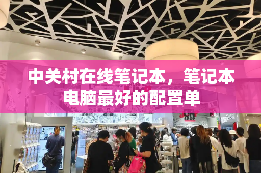 中关村在线笔记本，笔记本电脑最好的配置单