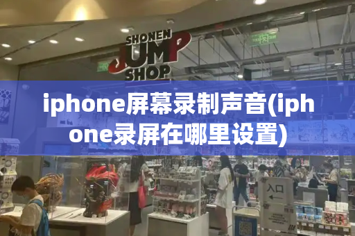 iphone屏幕录制声音(iphone录屏在哪里设置)