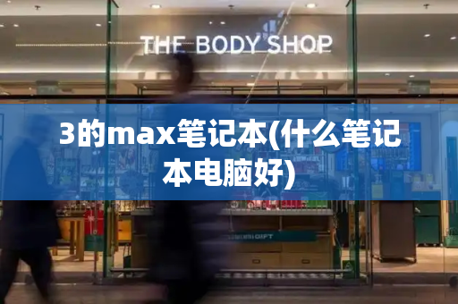 3的max笔记本(什么笔记本电脑好)