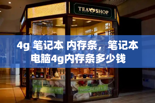 4g 笔记本 内存条，笔记本电脑4g内存条多少钱-第1张图片-星选测评