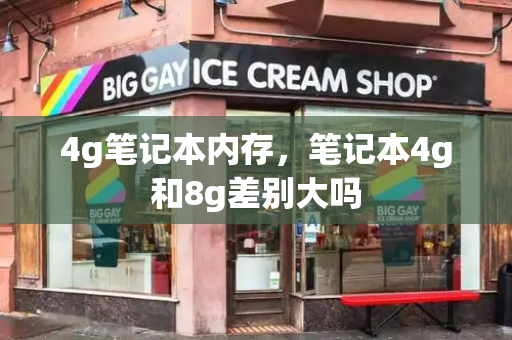 4g笔记本内存，笔记本4g和8g差别大吗