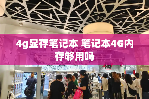 4g显存笔记本 笔记本4G内存够用吗