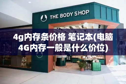 4g内存条价格 笔记本(电脑4G内存一般是什么价位)