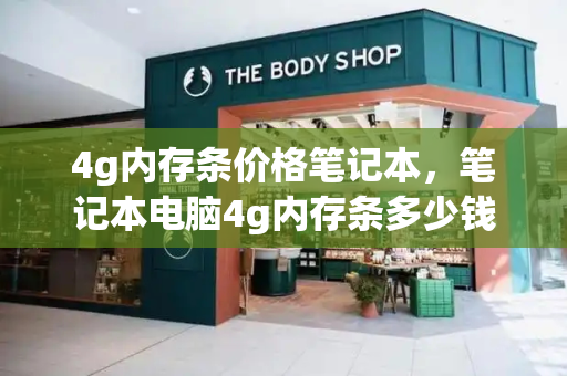 4g内存条价格笔记本，笔记本电脑4g内存条多少钱-第1张图片-星选测评