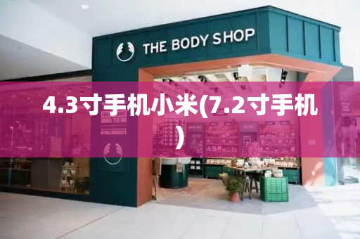 4.3寸手机小米(7.2寸手机)
