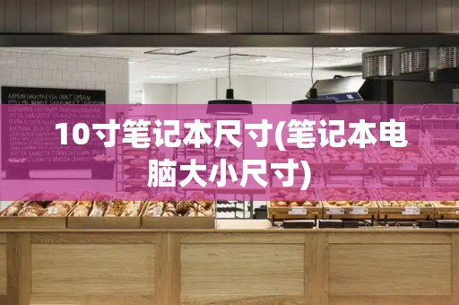 10寸笔记本尺寸(笔记本电脑大小尺寸)-第1张图片-星选测评