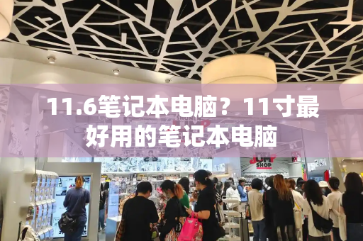 11.6笔记本电脑？11寸最好用的笔记本电脑-第1张图片-星选测评
