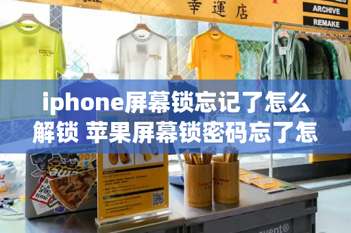 iphone屏幕锁忘记了怎么解锁 苹果屏幕锁密码忘了怎么办-第1张图片-星选测评