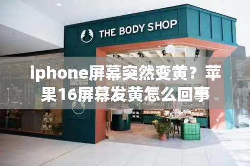 iphone屏幕突然变黄？苹果16屏幕发黄怎么回事-第1张图片-星选测评