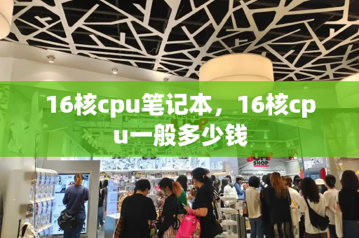 16核cpu笔记本，16核cpu一般多少钱-第1张图片-星选测评