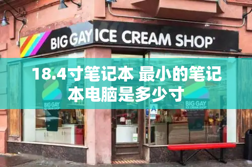 18.4寸笔记本 最小的笔记本电脑是多少寸-第1张图片-星选测评