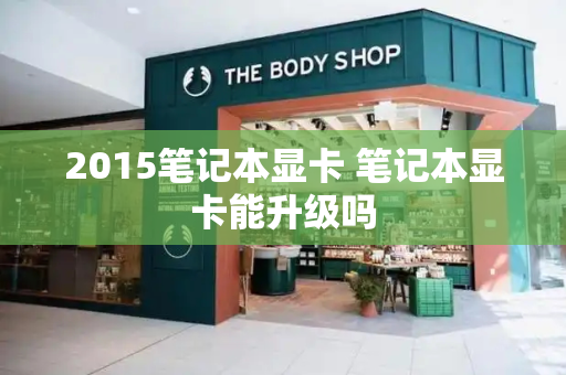 2015笔记本显卡 笔记本显卡能升级吗-第1张图片-星选测评