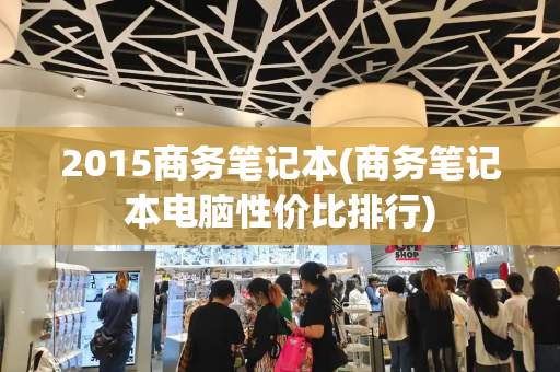 2015商务笔记本(商务笔记本电脑性价比排行)
