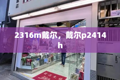 2316m戴尔，戴尔p2414h-第1张图片-星选测评