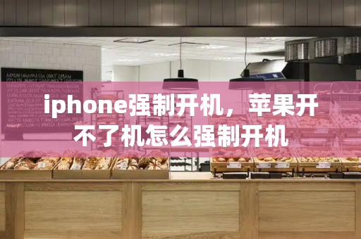 iphone强制开机，苹果开不了机怎么强制开机-第1张图片-星选测评