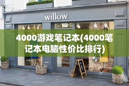 4000游戏笔记本(4000笔记本电脑性价比排行)