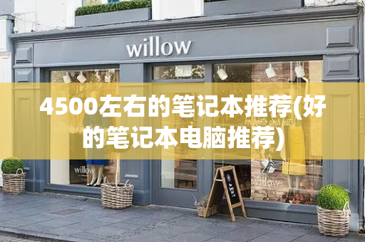 4500左右的笔记本推荐(好的笔记本电脑推荐)