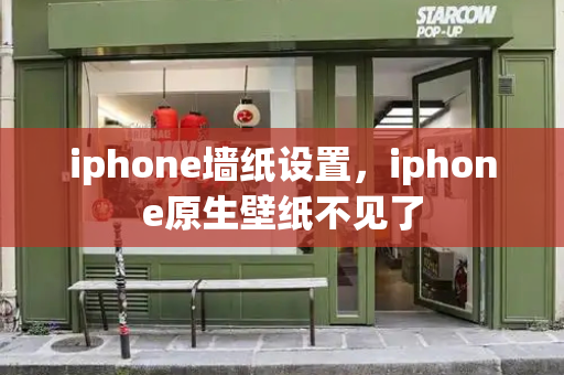 iphone墙纸设置，iphone原生壁纸不见了