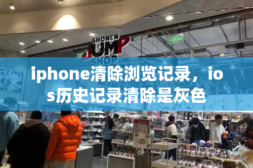 iphone清除浏览记录，ios历史记录清除是灰色