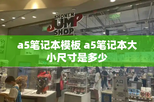 a5笔记本模板 a5笔记本大小尺寸是多少-第1张图片-星选测评