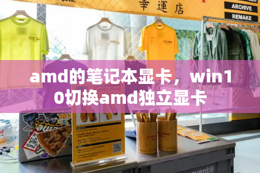 amd的笔记本显卡，win10切换amd独立显卡-第1张图片-星选测评
