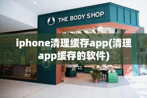 iphone清理缓存app(清理app缓存的软件)