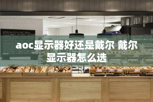 aoc显示器好还是戴尔 戴尔显示器怎么选-第1张图片-星选测评
