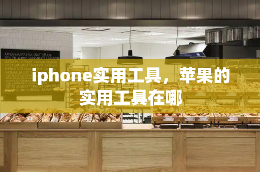 iphone实用工具，苹果的实用工具在哪-第1张图片-星选测评