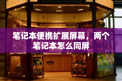 笔记本便携扩展屏幕，两个笔记本怎么同屏-第1张图片-星选测评