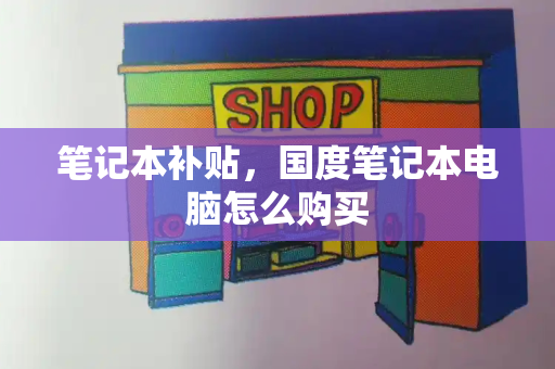 笔记本补贴，国度笔记本电脑怎么购买