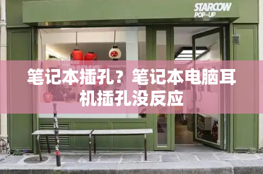 笔记本插孔？笔记本电脑耳机插孔没反应-第1张图片-星选测评